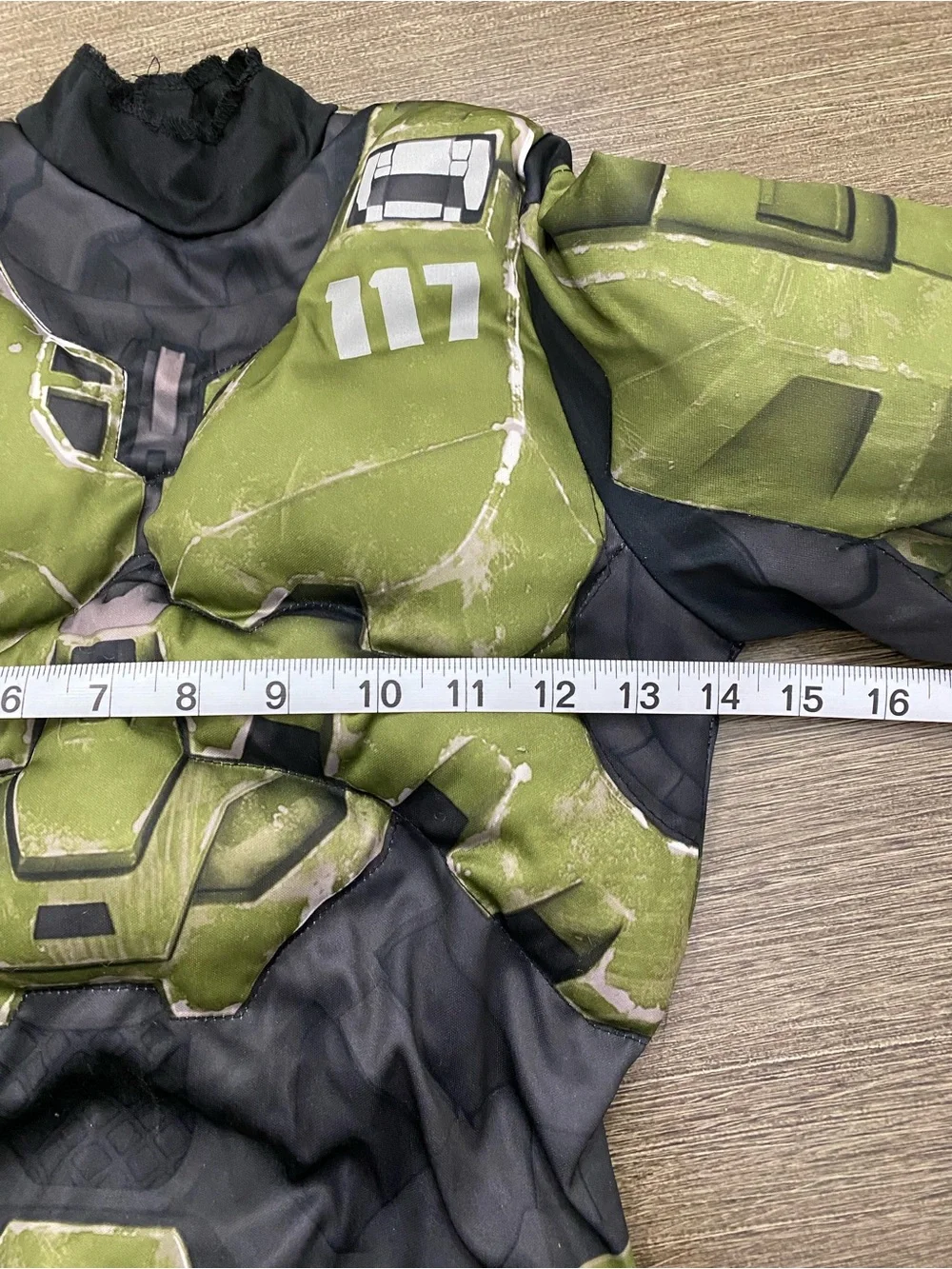 Disguise Halo Infinite Master Chief Kids Muscle Costume Set - Boys Medium 7-8